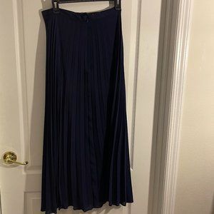 Banana Republic Pleated Maxi Skirt